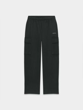 Aritzia Cozy Sweatfleece Mega Cargo™ Sweatpants in Black Size XS Short